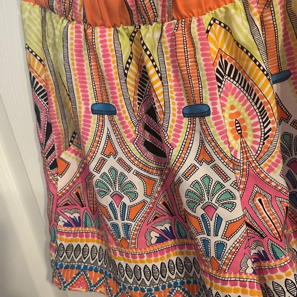 Tyche Vibrant Multicolor Women's Shorts - Picture 2 of 8